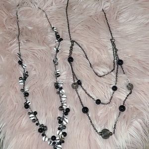 Long necklaces